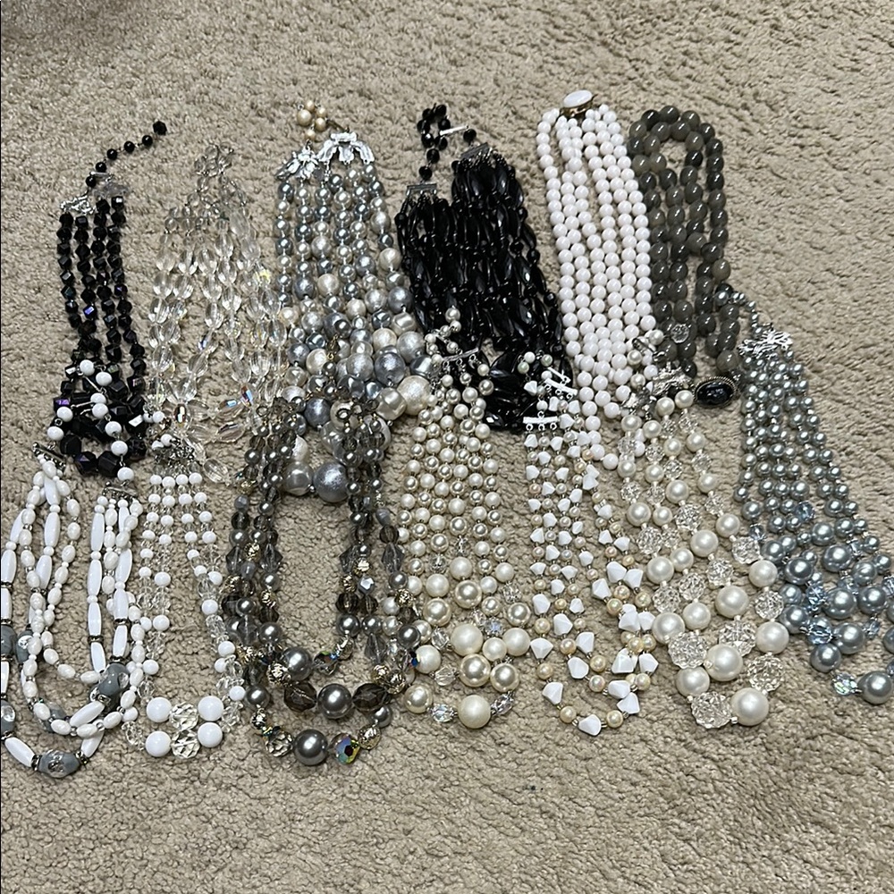 Vintage Japan style necklace bundle #1
